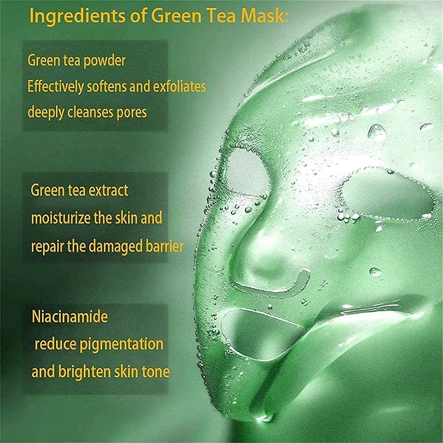 Green Tea Stick Face Mask – Oil Control & Deep Cleansing